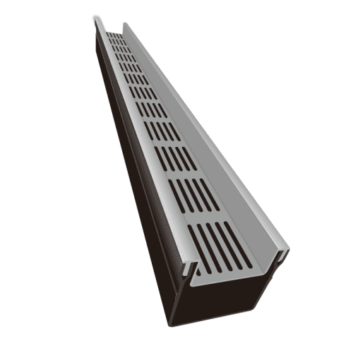 terras & trends topstone grijs aluminium rooster 1000 mm