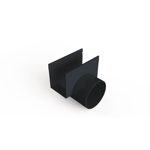 ACO slim-line zijloop 80 mm