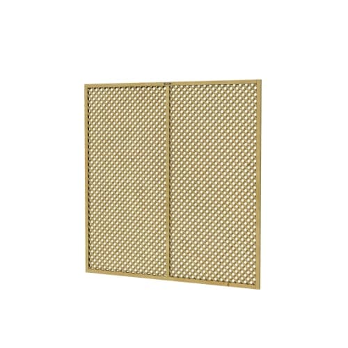 Trellis scherm Jasmijn 180 Excellent 180x180 cm groen geïmpregneerd