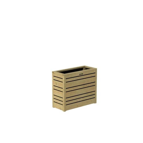 Bloembak Flux 60 Excellent 70x30x60 cm groen geïmpregneerd