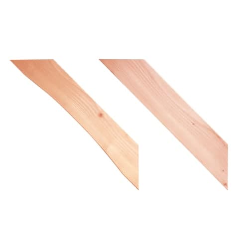 Douglas geschaafde schoor recht 4,5x14,5x70 cm onbehandeld