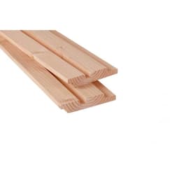 Douglas geschaafd rhombusprofiel 2,7x14,5x300 cm onbehandeld 1