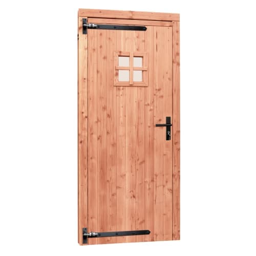 Redvision enkele 1-ruits deur incl. kozijn linksdraaiend 90x201 cm