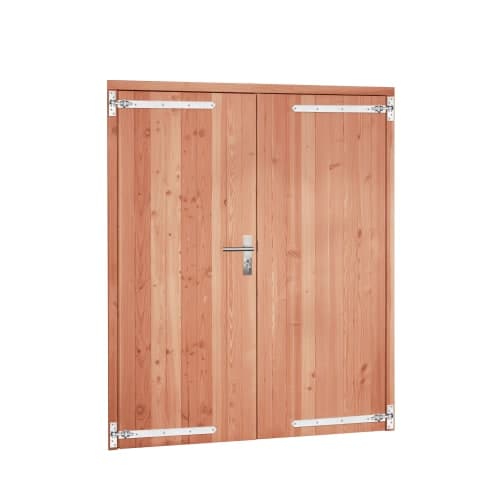 Redvision dubbele dichte deur incl. kozijn 168x201 cm