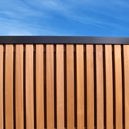 Aluminium afdekkap met sponning (5,1 cm) 4,5x6,1x179,5 cm zwart RAL9005 4