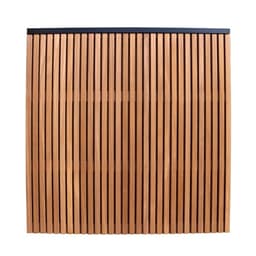 Aluminium afdekkap met sponning (5,1 cm) 4,5x6,1x179,5 cm zwart RAL9005 5