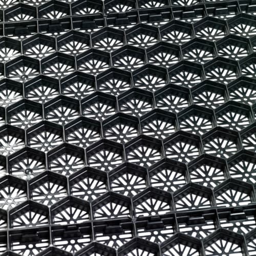 Grindplaat 60x80x3 cm zwart