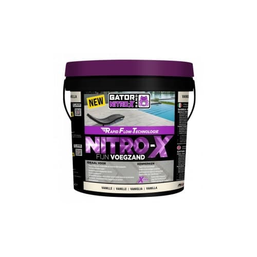 Gator Nitro X fijn 12,5 kg vanille