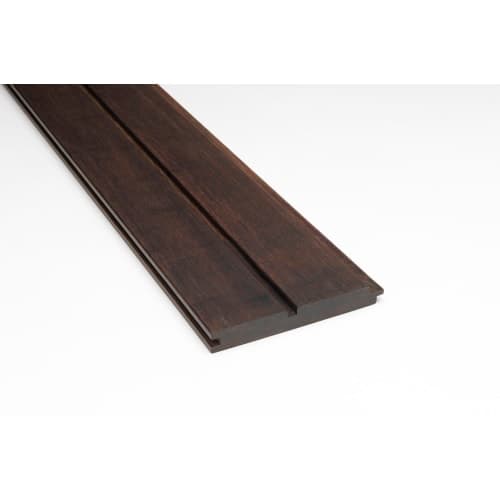 Bamboe deluxe schuttingplank dark chocolate 1,8x14x195 cm met schijnvoeg