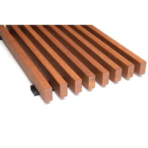 Bamboe haaks paneel caramel 8 latten 5x32,1x250 cm