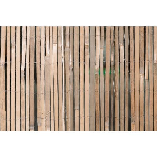 Gespleten bamboemat naturel 180x500 cm