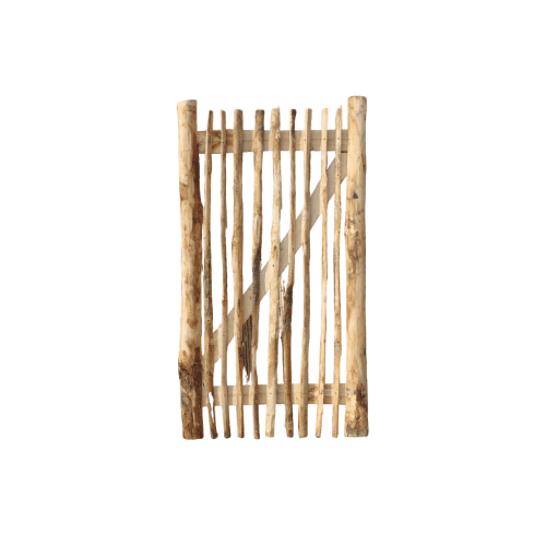 Kastanje poort  175x100 cm incl. beslag