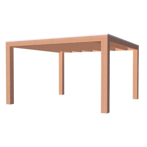 Douglas Overkapping Excellent 400x400 cm