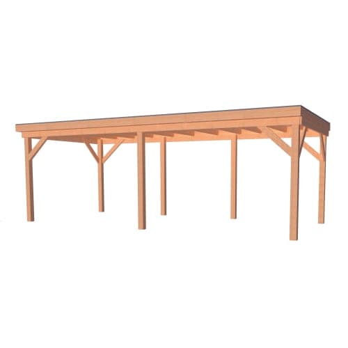 Douglas Overkapping Premium Geschaafd 300x680 cm