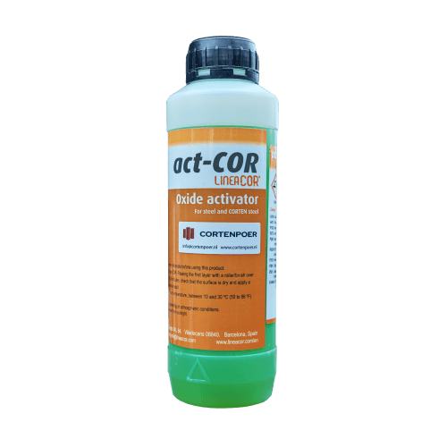 Roestactivator cortenstalen poer sprayflacon 0,5 L