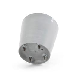 Ecopots Amsterdam wheels 80 pure white 80x80x75 cm 2