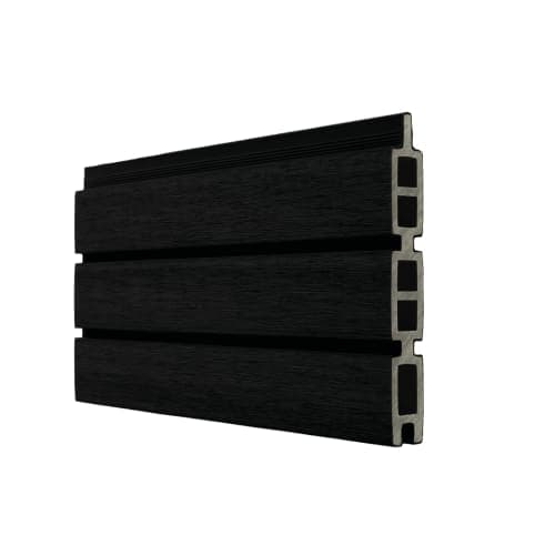 terras & trends Fence modern 2,1x16(15)x178 cm ebony black