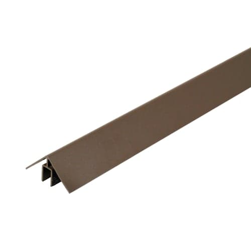 WEO aluminium klikprofiel 5x5,0 cm lengte 300 cm ipe RAL8028