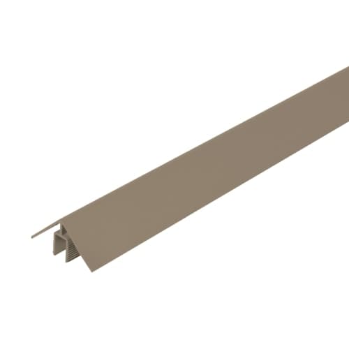 WEO aluminium klikprofiel 5x5,0 cm lengte 300 cm light Grey RAL7006