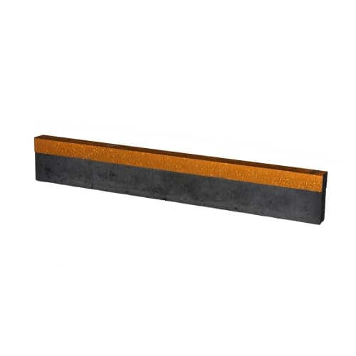 Stalen U-profiel gelijkzijdig opsluitband 6 cm 220x4,6x4,6x6,4 cm Corten
