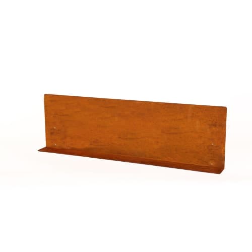 Stalen Kantopsluiting Stroke FLG 300x16,5 cm (1,5 mm dik) Corten