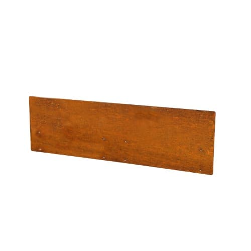 Stalen Kantopsluiting Stroke 300x16,5 cm (1,5 mm dik) Corten