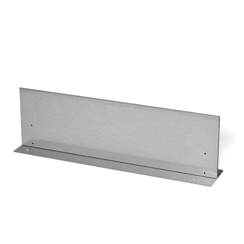 Stalen Kantopsluiting Double FLG 300x16,5 cm (1,5 mm dik) Verzinkt