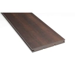 Bamboe terrasplank 2x18x186 cm dark chocolate 1 zijde yacht look 1 zijde vlak 2