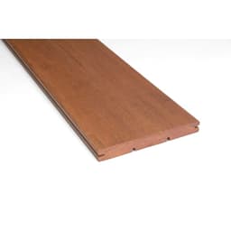 Bamboe terrasplank 2x18x220 cm caramel 1 zijde yacht look 1 zijde vlak 2