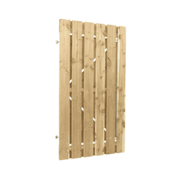 Jumbodeur geschaafd vuren recht verticaal 100x180 cm 15 mm op stalen frame 2