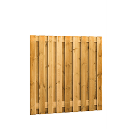 Geschaafd plankenscherm grenen 15 mm 180x180 cm verticaal recht (19 pl) 2