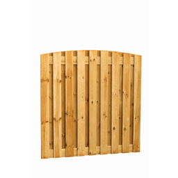 Geschaafd plankenscherm grenen 15 mm 180x180 cm verticaal toog (19 pl) 2