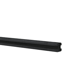 Betonpaal glad vellingkant sleuf 10x10x270 cm antraciet tussenpaal 1