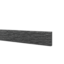 Betonplaat dubbelzijdig leisteen 3,5x36x184 cm antraciet ongecoat 2