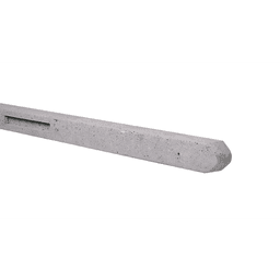 Betonpaal stampbeton 10x10x310 cm grijs tussenpaal 2