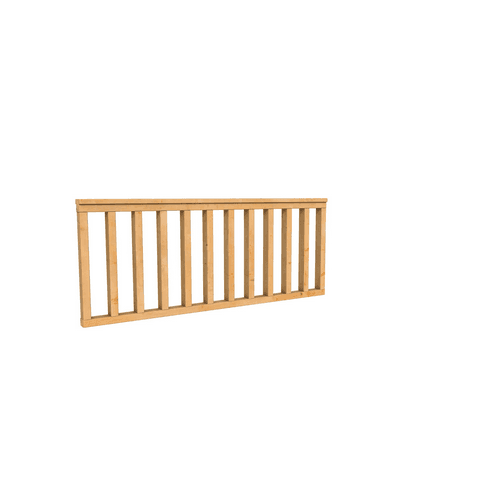 Douglas hekwerk recht type A 178,5x73 cm onbehandeld