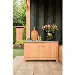 douglas dubbele buitenkeuken 60x109x56 cm met deuren 2