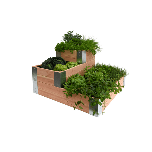 Douglas minigarden hoekmodel 100x100x60 cm onbehandeld