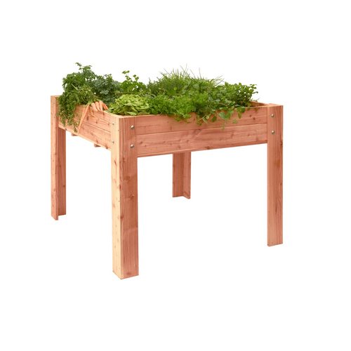 Douglas minigarden op poten 100x100x80 cm onbehandeld