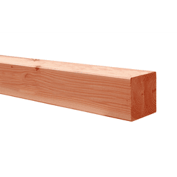 Douglas geschaafde paal duplo 14x14x240 cm onbehandeld 2