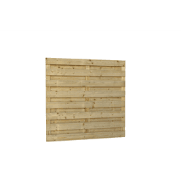 Jumboscherm geschaafd vuren 180x180 cm recht 18 planks 2