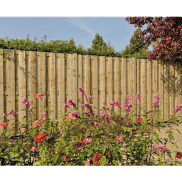 Jumboscherm geschaafd vuren 180x180 cm recht 18 planks 3