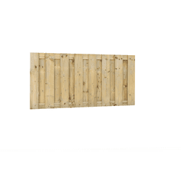 Jumboscherm geschaafd vuren 180x90 cm recht verticaal 17 planks 2