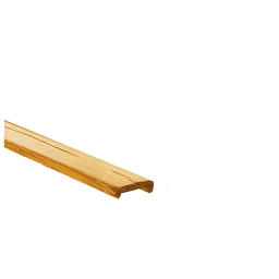 Geschaafde afdeklat smal grenen 1,9x7x181,5 cm tbv rech/toogsch 2