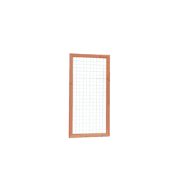 Douglas betonijzertrellis 90x180 cm met maas 7,5x7,5 cm onbehandeld 2