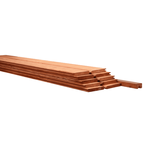 Betowood scherm douglas + afdekkap 187x224 cm onbehandeld