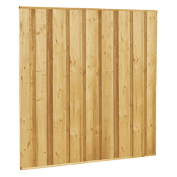 Beto-dichtplankscherm fijnbezaagd 180x180 cm vuren planken 2