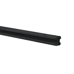 Betonpaal met diamantkop tussenpaal 10x10x280 cm antraciet gecoat 1