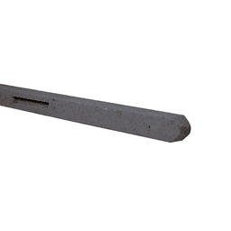 Betonpaal stampbeton 10x10x280 cm antraciet tussenpaal 2