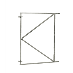 Verstelbaar stalen poortframe 150x155 cm vuurverzinkt 2